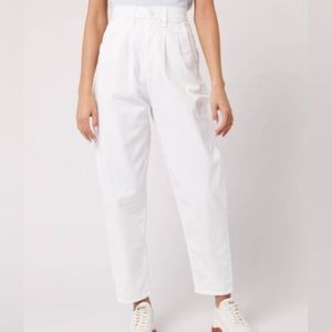 LEVI cropped balloon pants